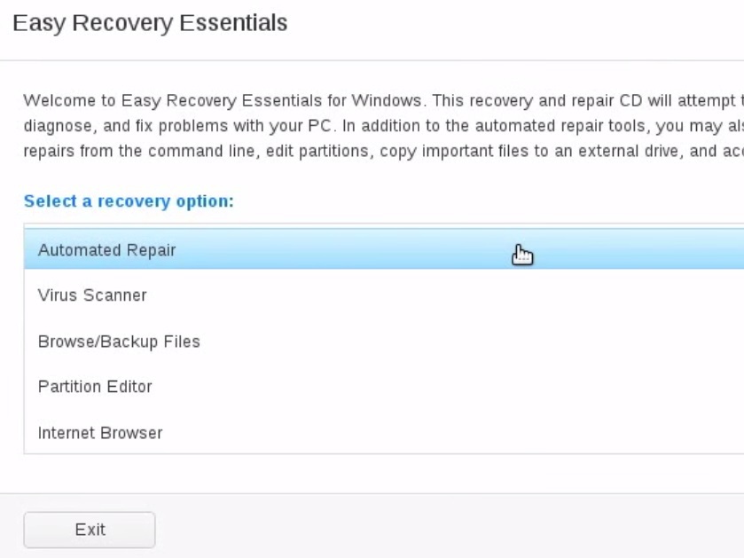 easy recovery essentials download